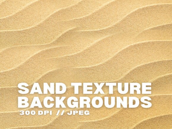 10 Sand Texture Backgrounds for Creative Design
