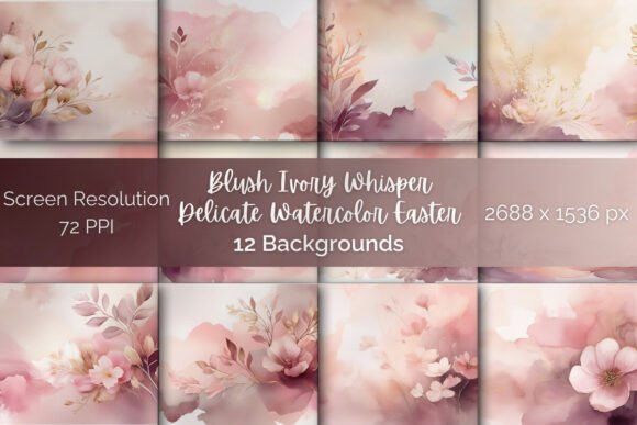 Blush Ivory Whisper: Elevate Your Easter Designs