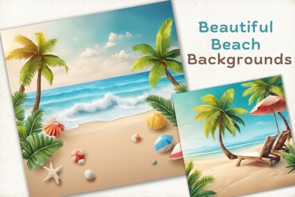 Escape to Paradise: Elevate Your Designs with Beautiful Beach Backgrounds