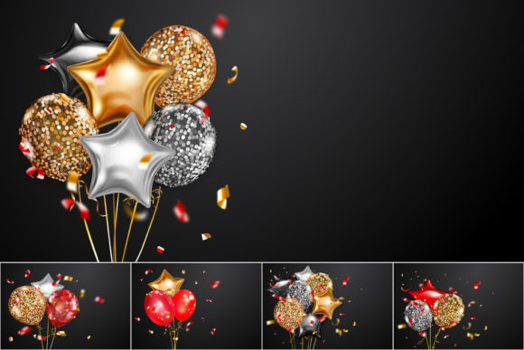 Festive Backgrounds with Air Balloons: A Designer's Guide