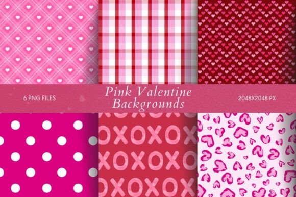 Infuse Romance: Using Pink Valentine Backgrounds in Design