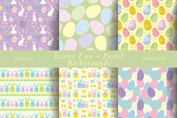 Infusing Digital Projects with Easter Fun Pastel Backgrounds