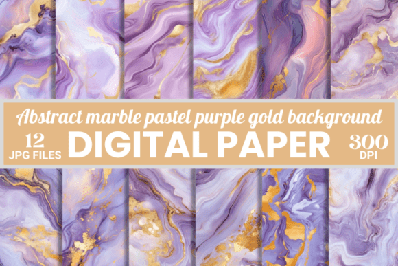 Marble Pastel Purple Gold Backgrounds: A Designer's Essential Guide