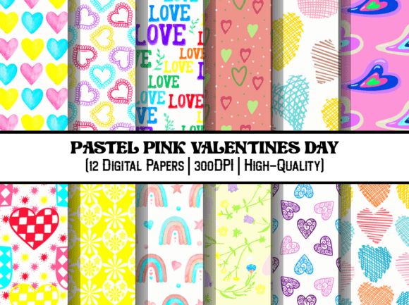 Soft & Sweet: Using Pastel Pink Valentine's Backgrounds