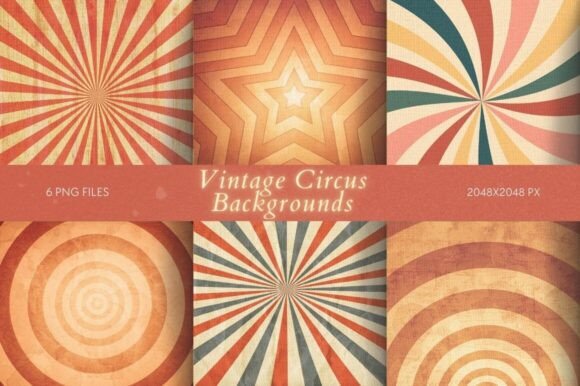 Step Right Up: The Nostalgic Allure of Vintage Circus Backgrounds