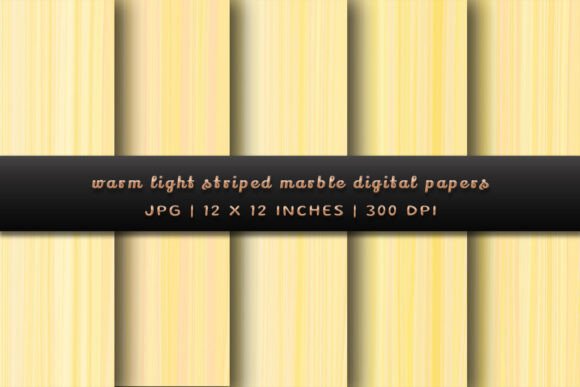 Warm Light Striped Marble Backgrounds: A Designer's Asset